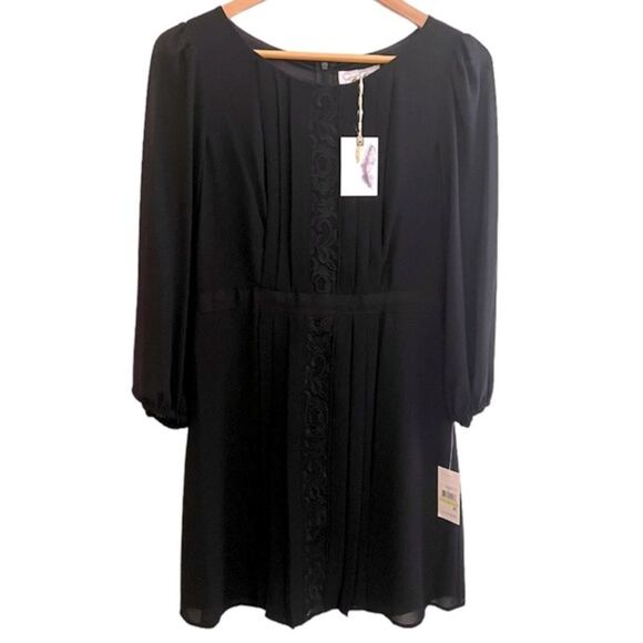 NWT Jessica Simpson Black Elegant Dress Size 4 - Picture 16 of 16